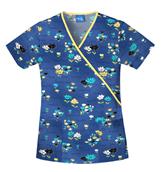 Health And Happiness Mock Wrap Top